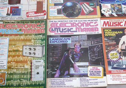 various-17x Electronics & Music Maker mags